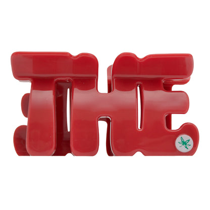 Ohio State Buckeyes Mascella 'THE' Scarlet Hair Claw - Front View