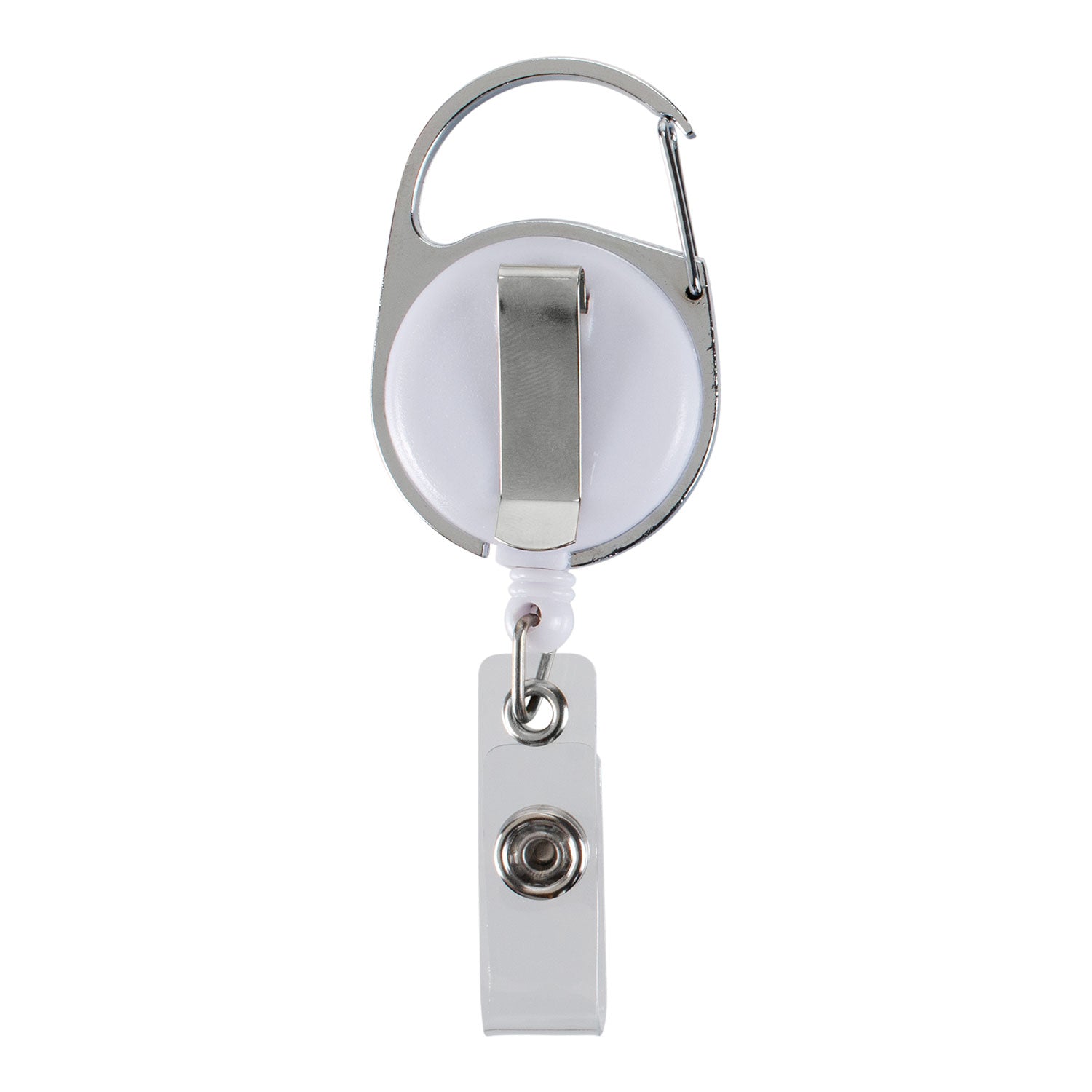 Ohio State Buckeyes Retractable Badge Clip - Back View
