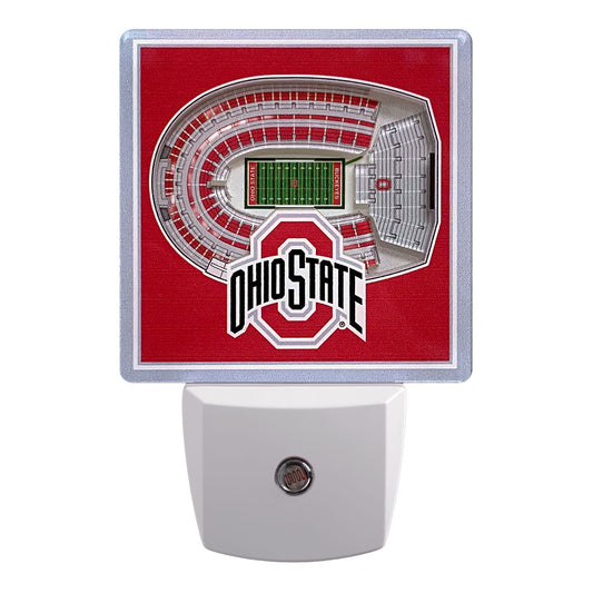 Ohio State Buckeyes Stadium Night Light - Front View