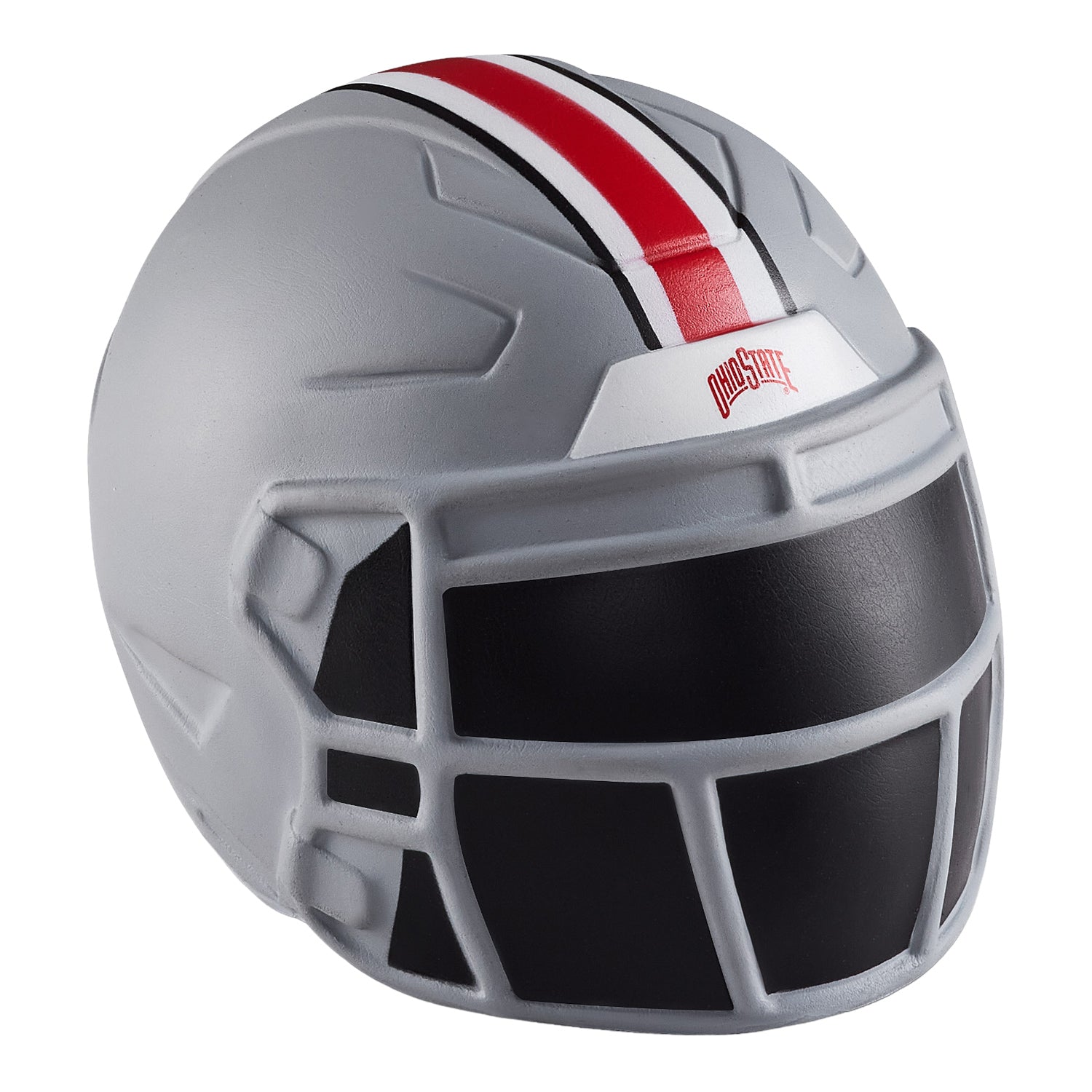 Ohio State Buckeyes Jumbo Squeezy Foam Helmet - Front Right