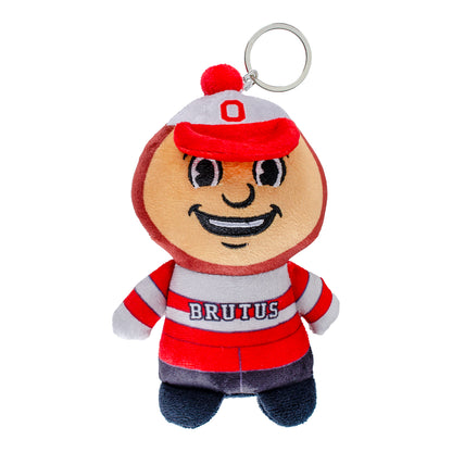 Ohio State Buckeyes 4" Brutus Plush Keychain