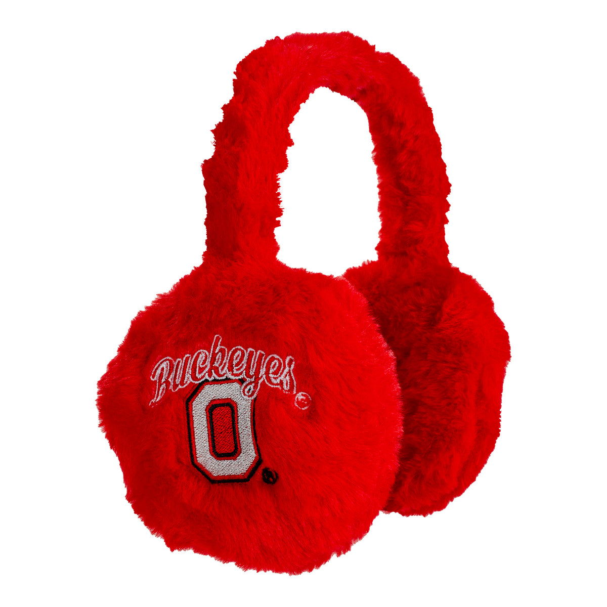 Ladies Ohio State Buckeyes Fuzzy Earmuffs