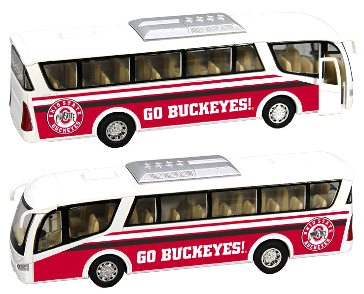 Ohio State Buckeyes Coach's Bus Toy - Side