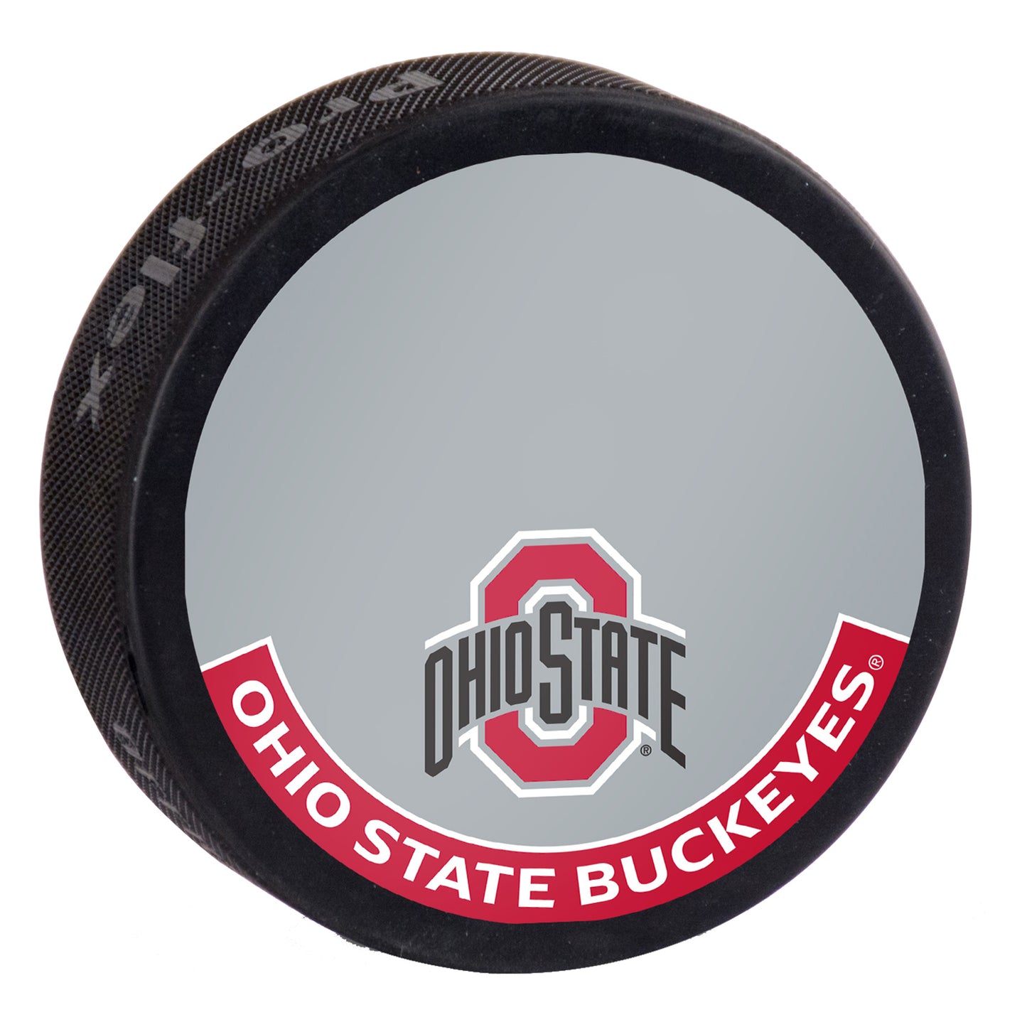 Ohio State Buckeyes Autograph Hockey Puck - Front View