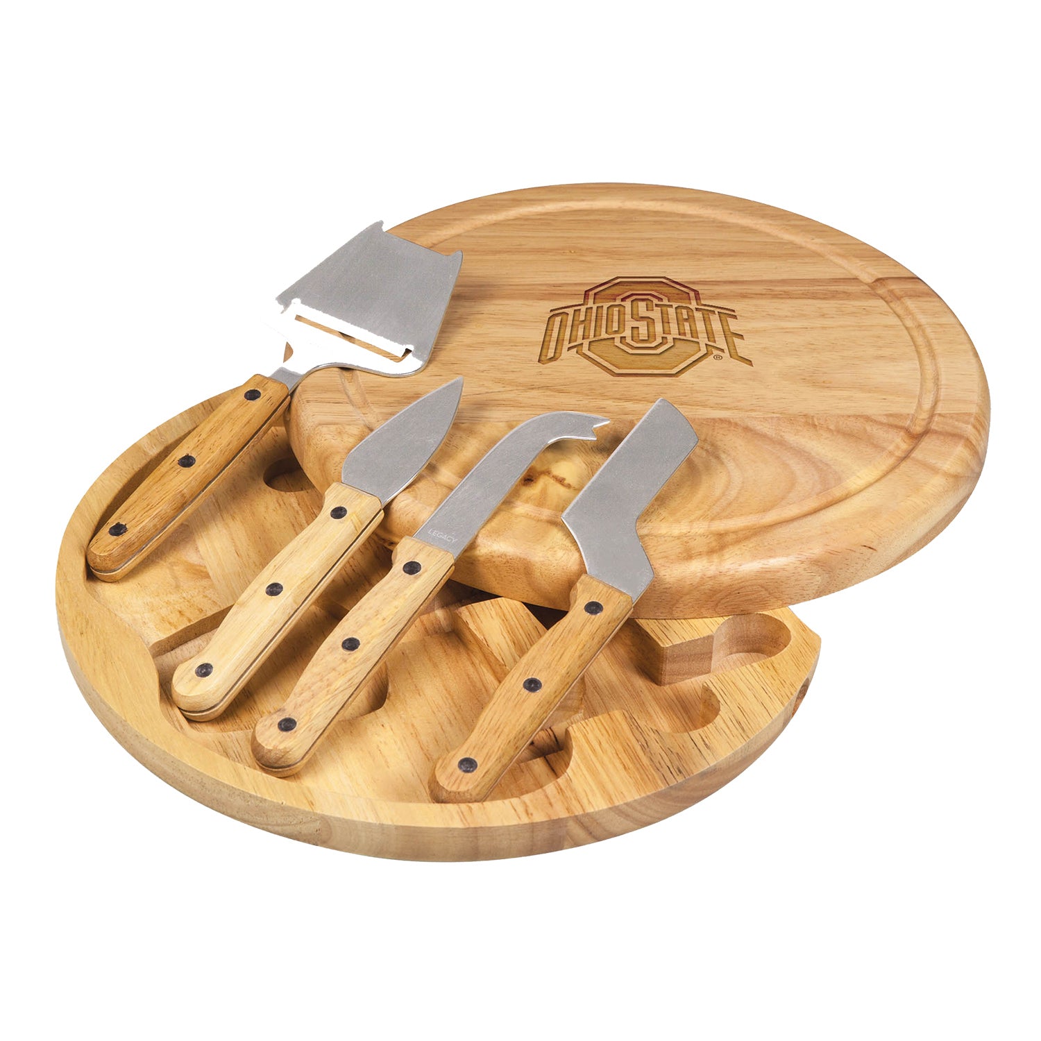 Ohio State Buckeyes Circo Cheese Cutting Board Set - Main View