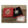 Ohio State Buckeyes Limited Edition Snowflake Ornament - In Box View