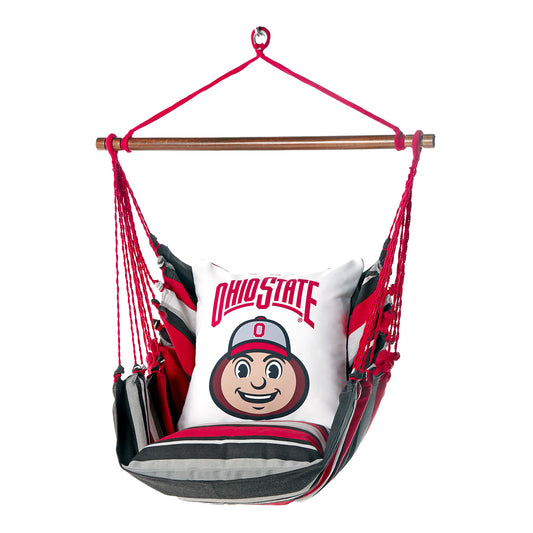 Ohio State Buckeyes Brutus Hanging Chair Swing - Main View