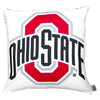 Ohio State Buckeyes Athletic Logo Pillow - Front View