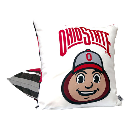 Ohio State Buckeyes Brutus Pillow - Multi View