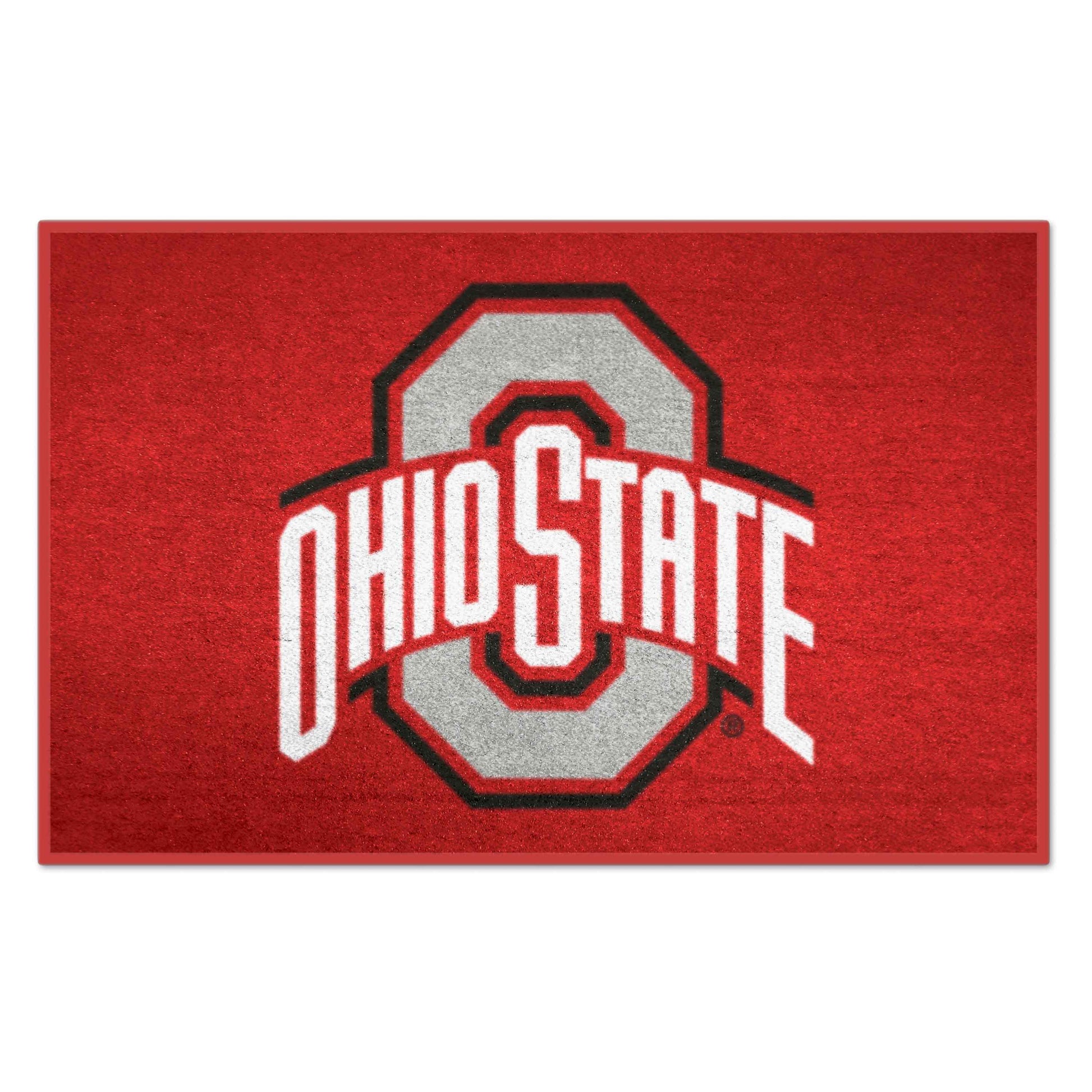 Ohio State Buckeyes Starter Mat - front View
