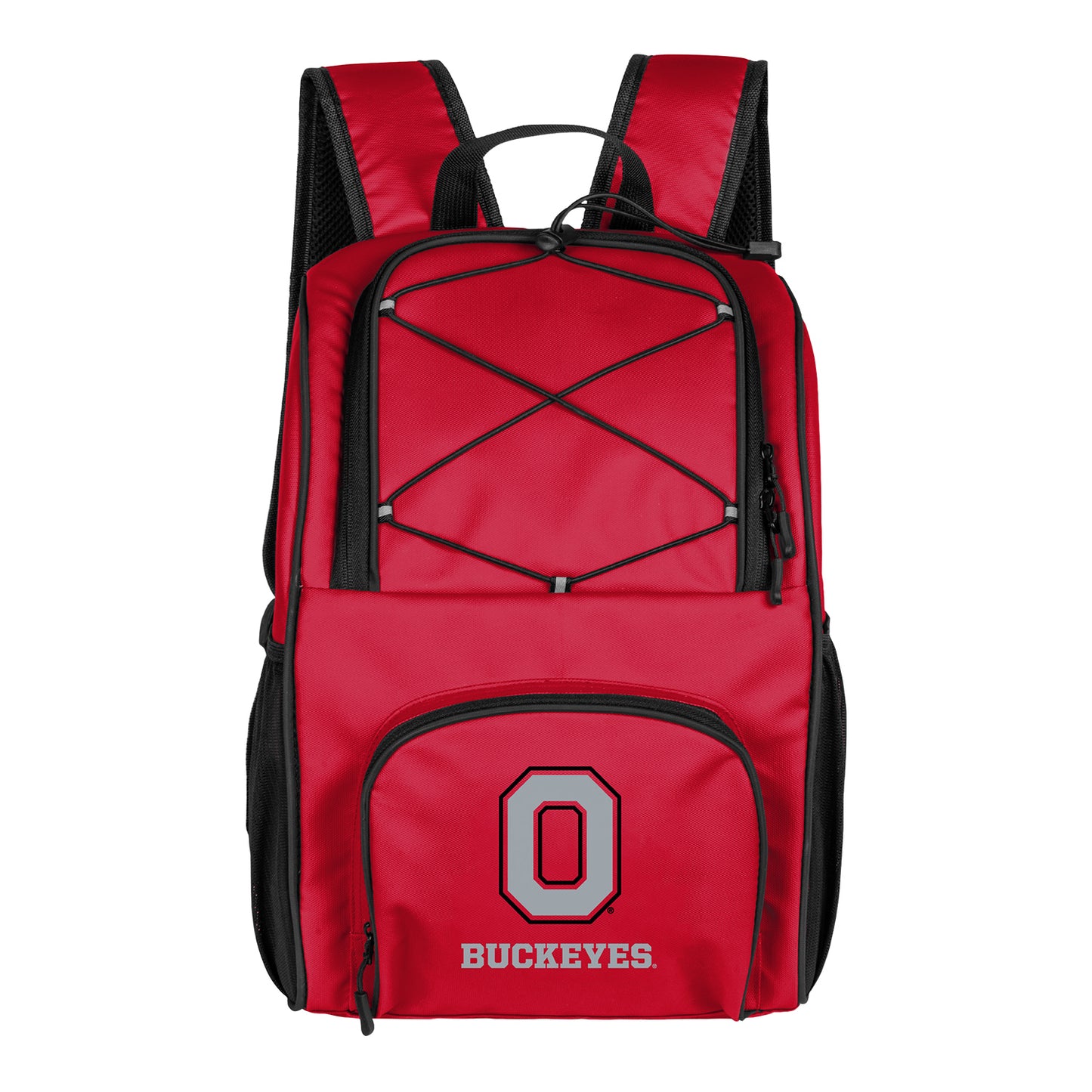 Ohio State Buckeyes 24 Can Flex Backpack Cooler - Front View