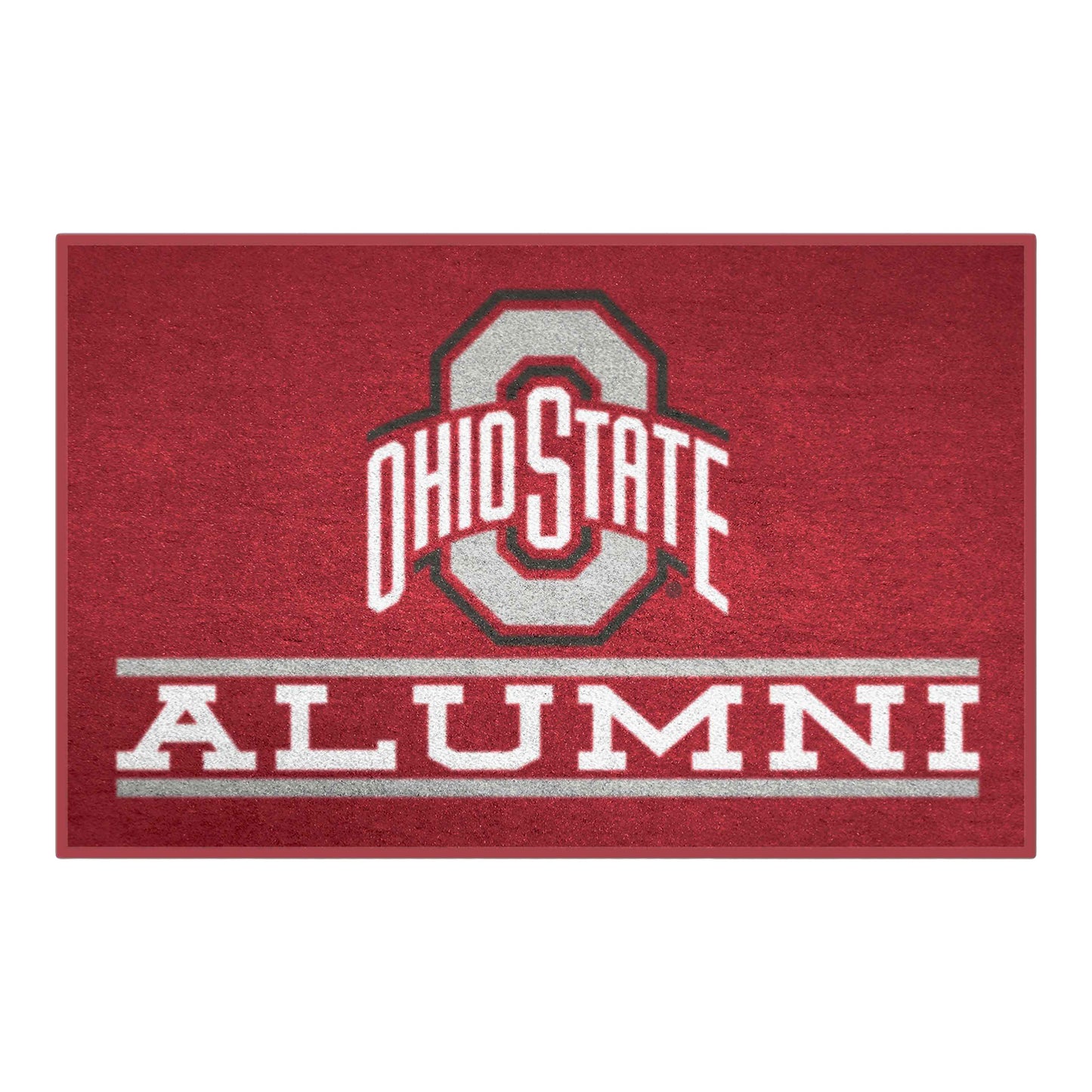 Ohio State Buckeyes Alumni Starter Mat - Front View