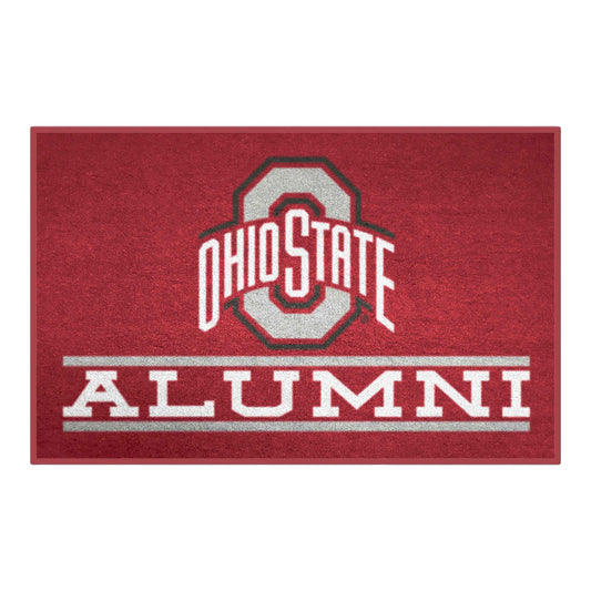 Ohio State Buckeyes Alumni Starter Mat - Front View