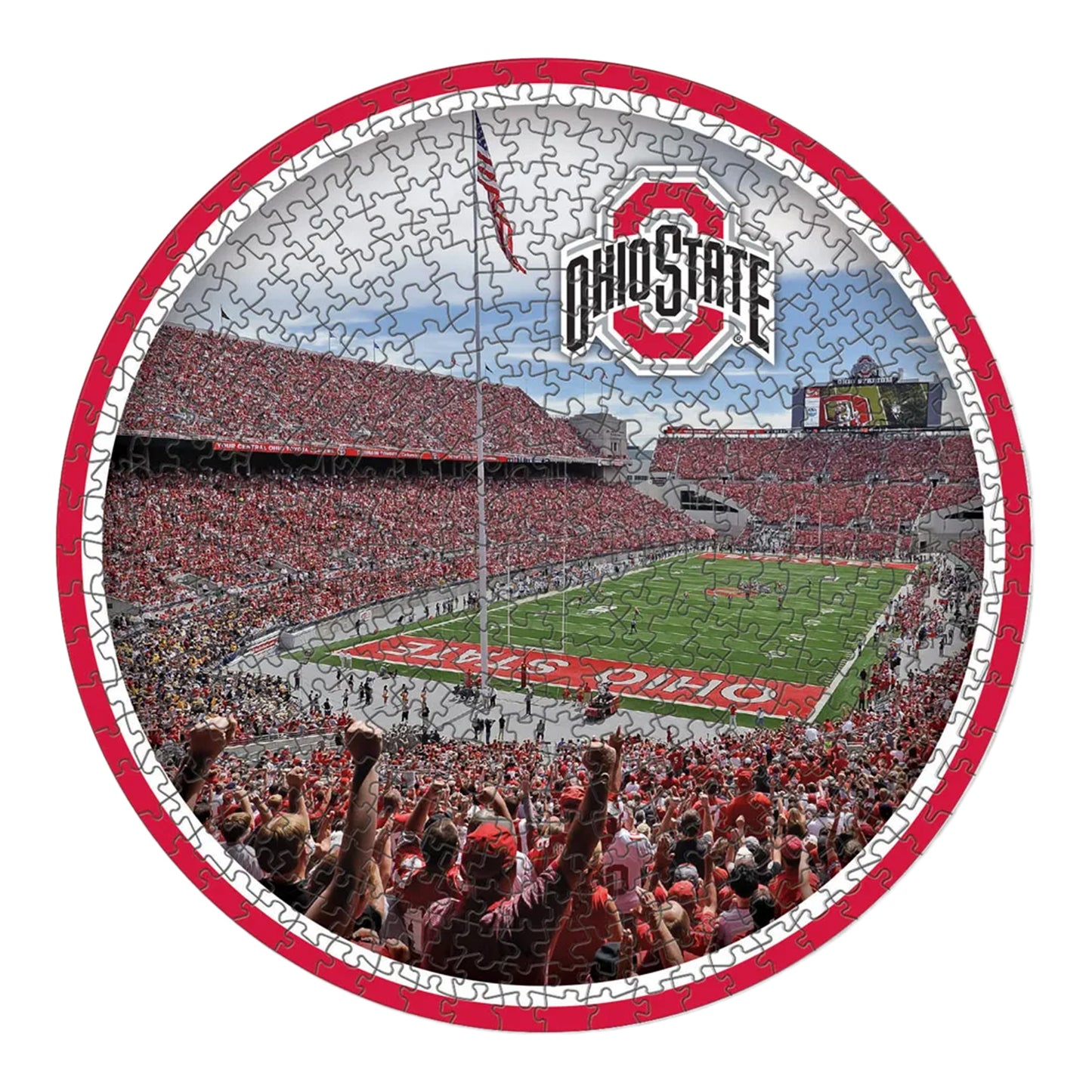 Ohio State Buckeyes 500 pc Puzzle in Box - Puzzle View