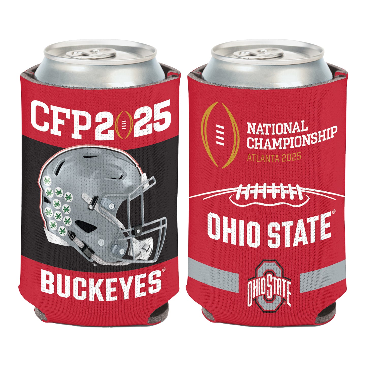 Ohio State Buckeyes College Football Playoff Coozie - Front View