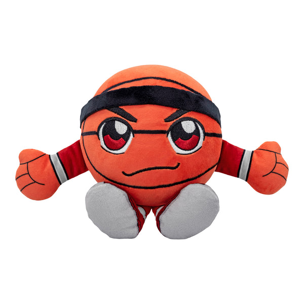 Ohio State Buckeyes Basketball Kuricha Orange Plush - In Orange - Alternate Front View