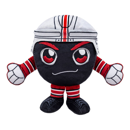 Ohio State Buckeyes Hockey Kuricha Black Plush - In Black - Front View