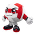 Ohio State Buckeyes Volleyball Kuricha Tri-Color Plush - In White - Angled Left View