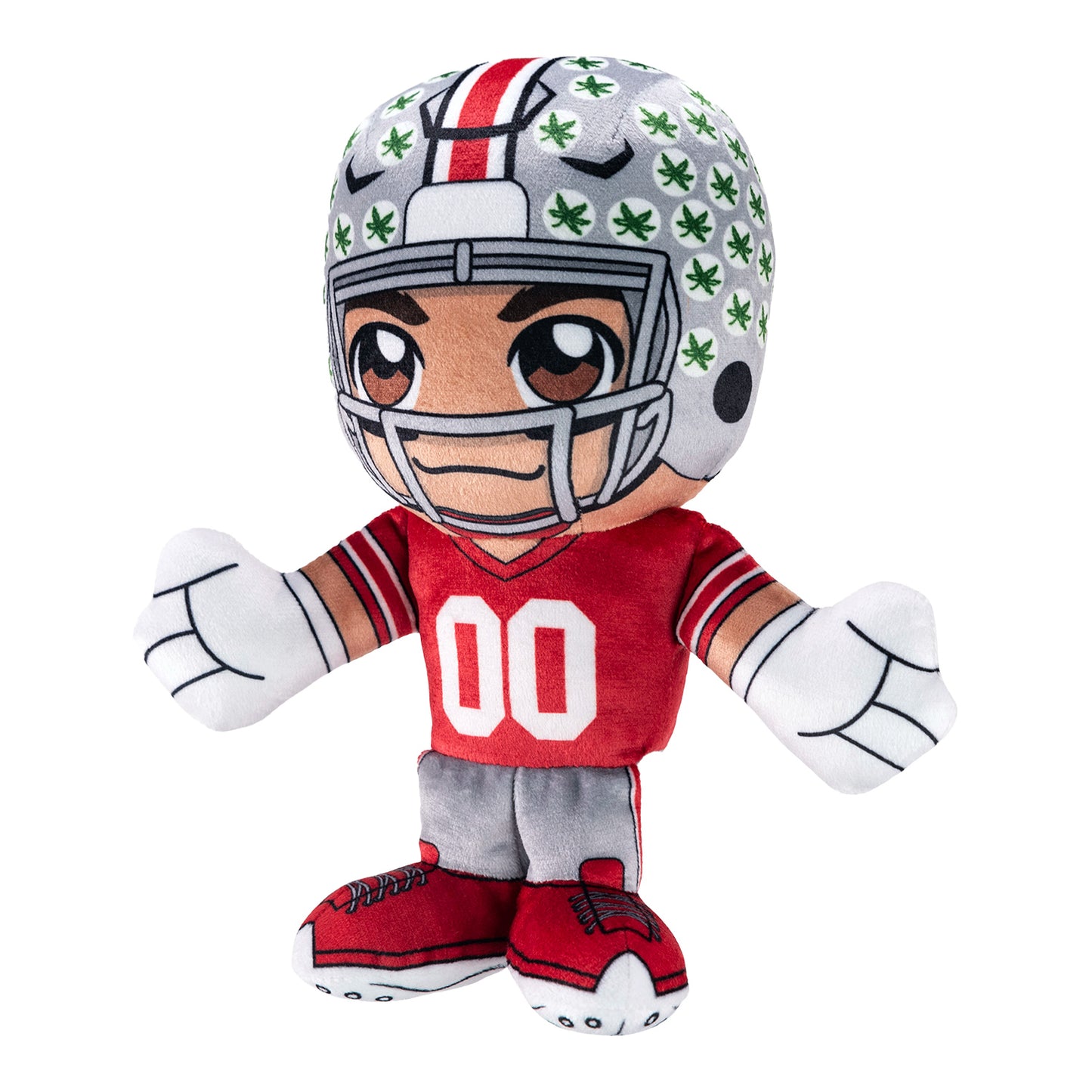 Ohio State Buckeyes Football Player 6" Plush - Front View