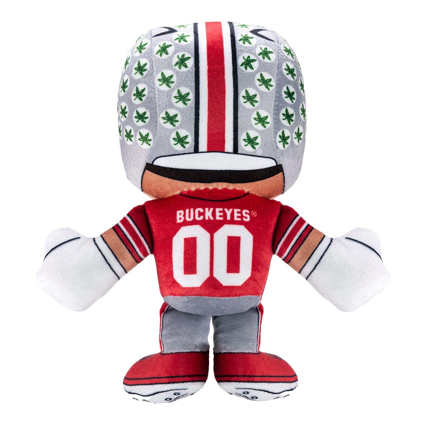 Ohio State Buckeyes Football Player 6" Plush - Back View