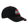 Youth Ohio State Buckeyes Nike Aero Sideline Structured Adjustable Hat - In Black - Angled Right View
