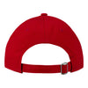 Ohio State Buckeyes Youth Primary Logo Hearts Adjustable Hat - In Scarlet - Back View