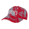 Youth Ohio State Buckeyes Redzone Marbled Adjustable Hat - Front View