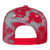 Youth Ohio State Buckeyes Redzone Marbled Adjustable Hat - Back View