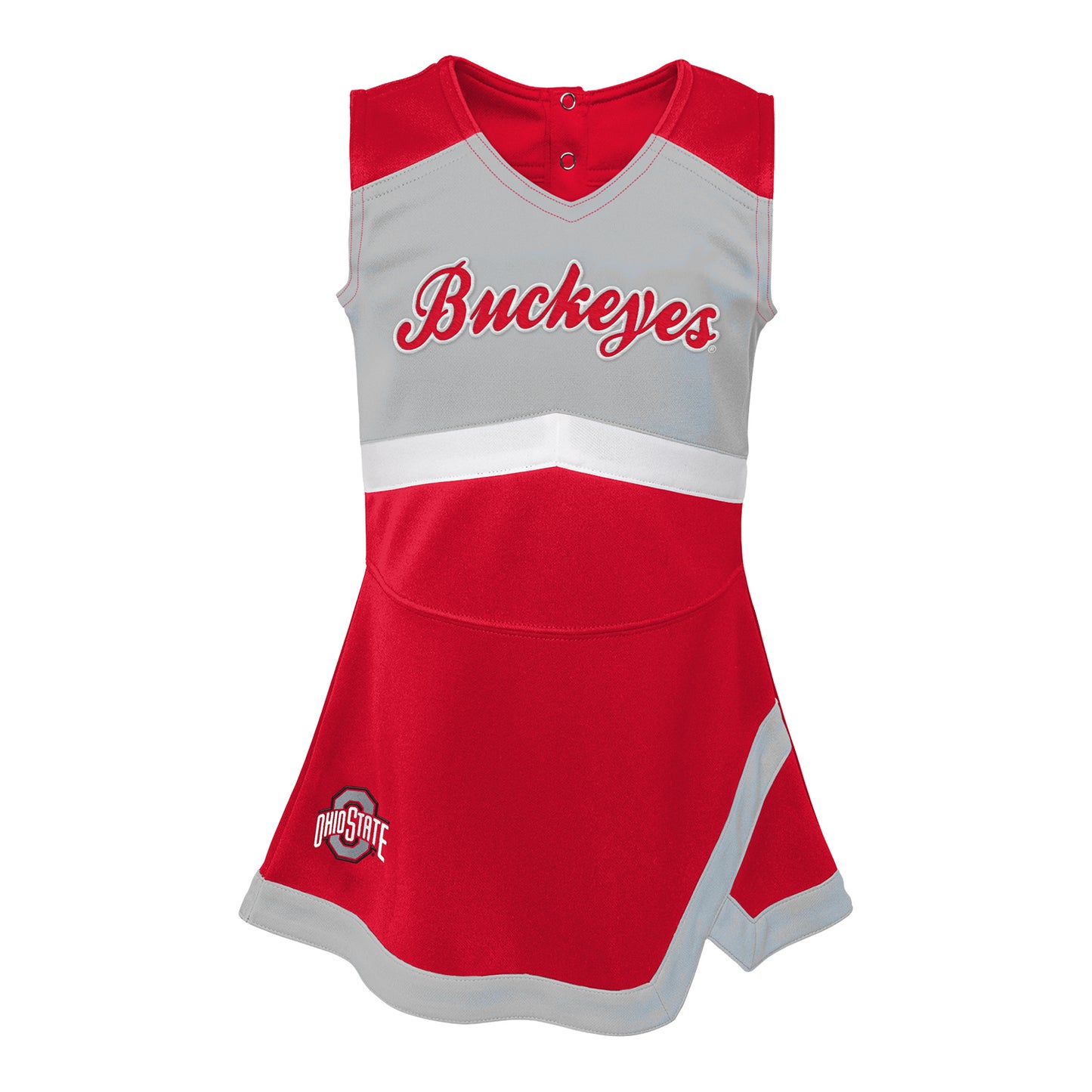 Infant Ohio State Buckeyes Cheer Captain Set - Front