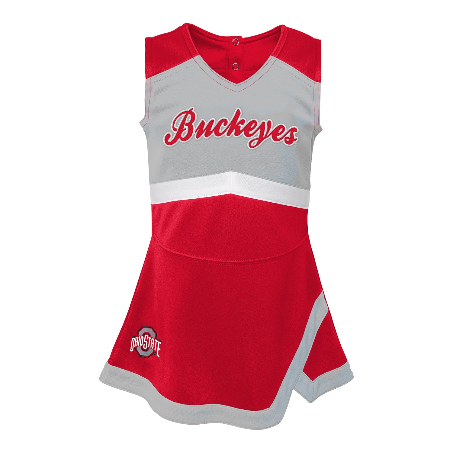 Infant Ohio State Buckeyes Cheer Captain Set - Front
