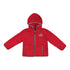 Infant Ohio State Buckeyes Ellen Sherpa Scarlet Full Zip Jacket - In Scarlet - Front View