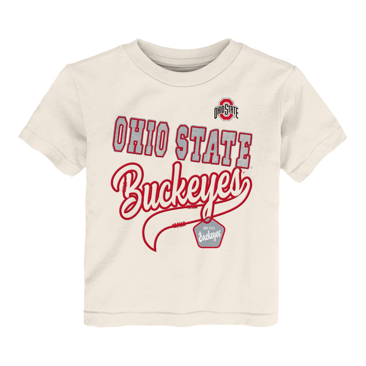 Infant Ohio State Buckeyes Tail Sweep T-Shirt - Front View
