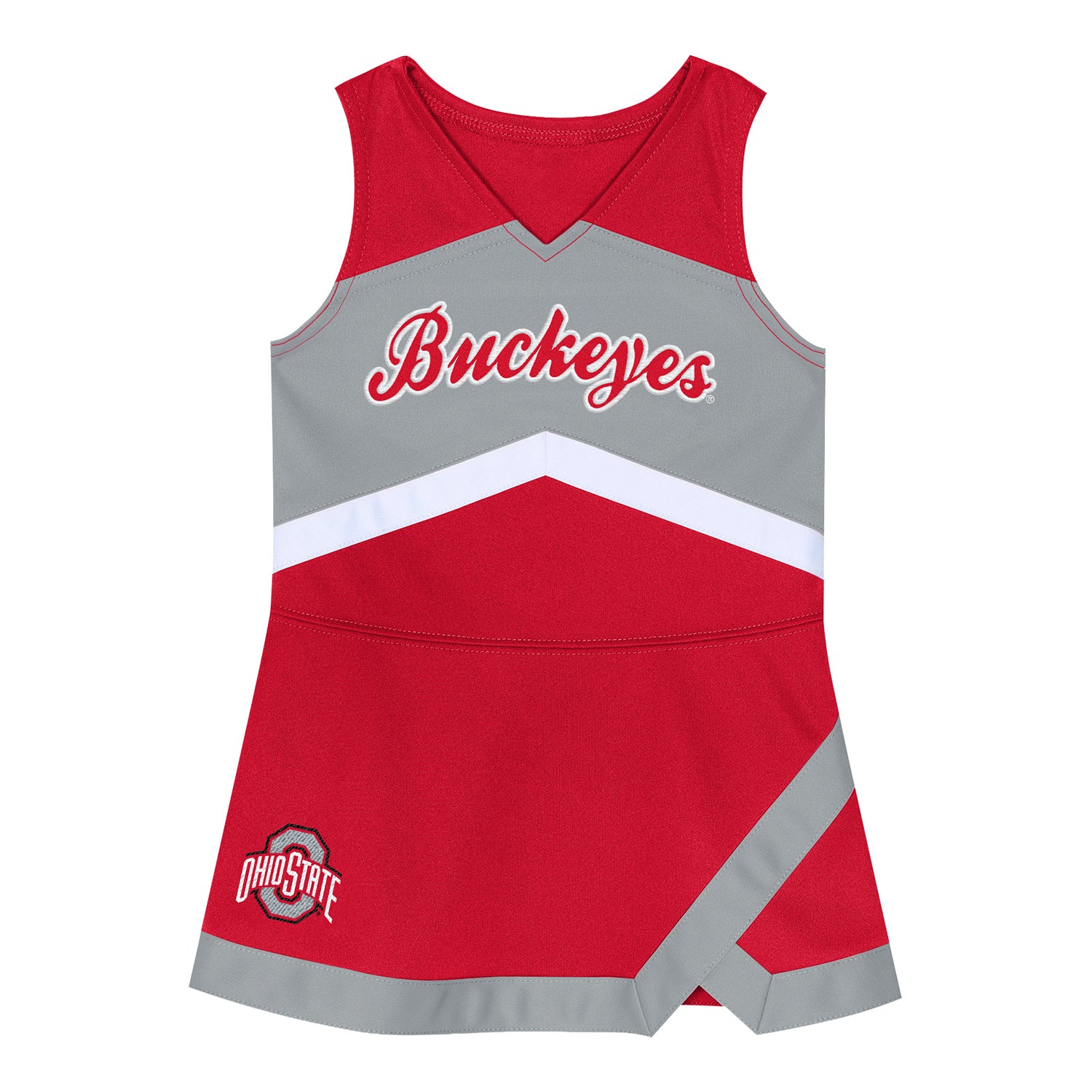 Juvenile Ohio State Buckeyes Cheer Captain Set - Front