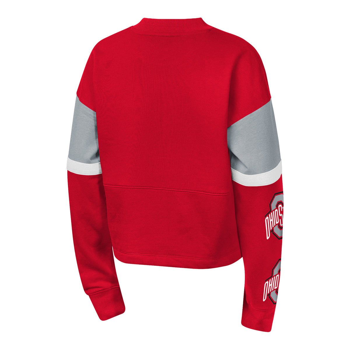Youth Ohio State Buckeyes Formation Script Crewneck - Back