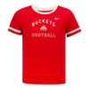 Girls Ohio State Nike Fan Ringer T-Shirt