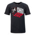 Youth Ohio State Buckeyes Shadow Short Sleeve T-Shirt - In Black - Front View