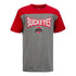 Youth Ohio State Buckeyes Motion T-Shirt - In Gray - Front View