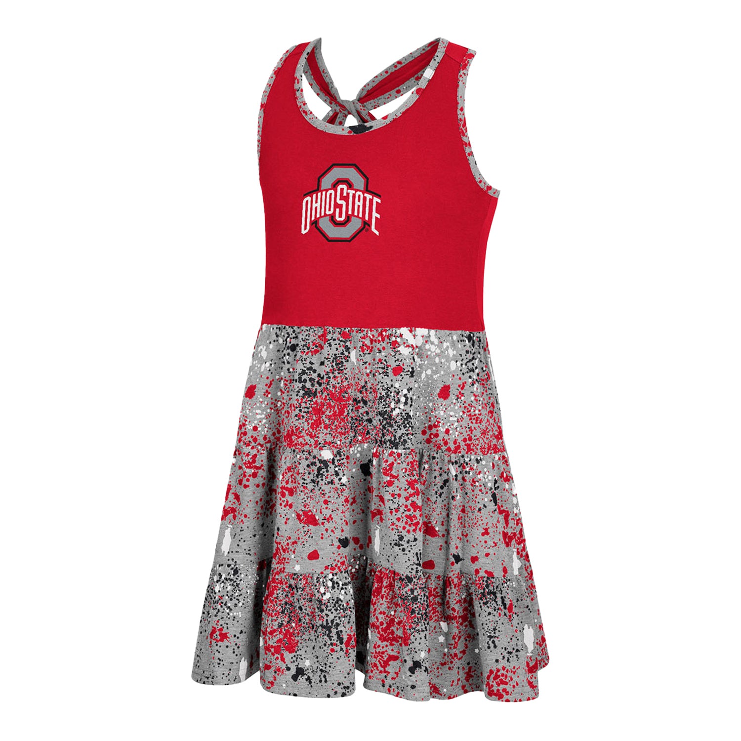 Colosseum Girls Ohio State Buckeyes Sweet Pea Tank Dress