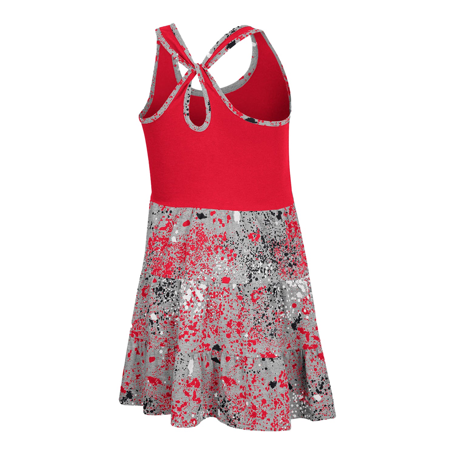 Colosseum Girls Ohio State Buckeyes Sweet Pea Tank Dress