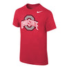 Youth Ohio State Buckeyes Nike Primary Logo Scarlet T-Shirt