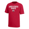 Youth Ohio State Buckeyes Champion Dance Scarlet T-Shirt