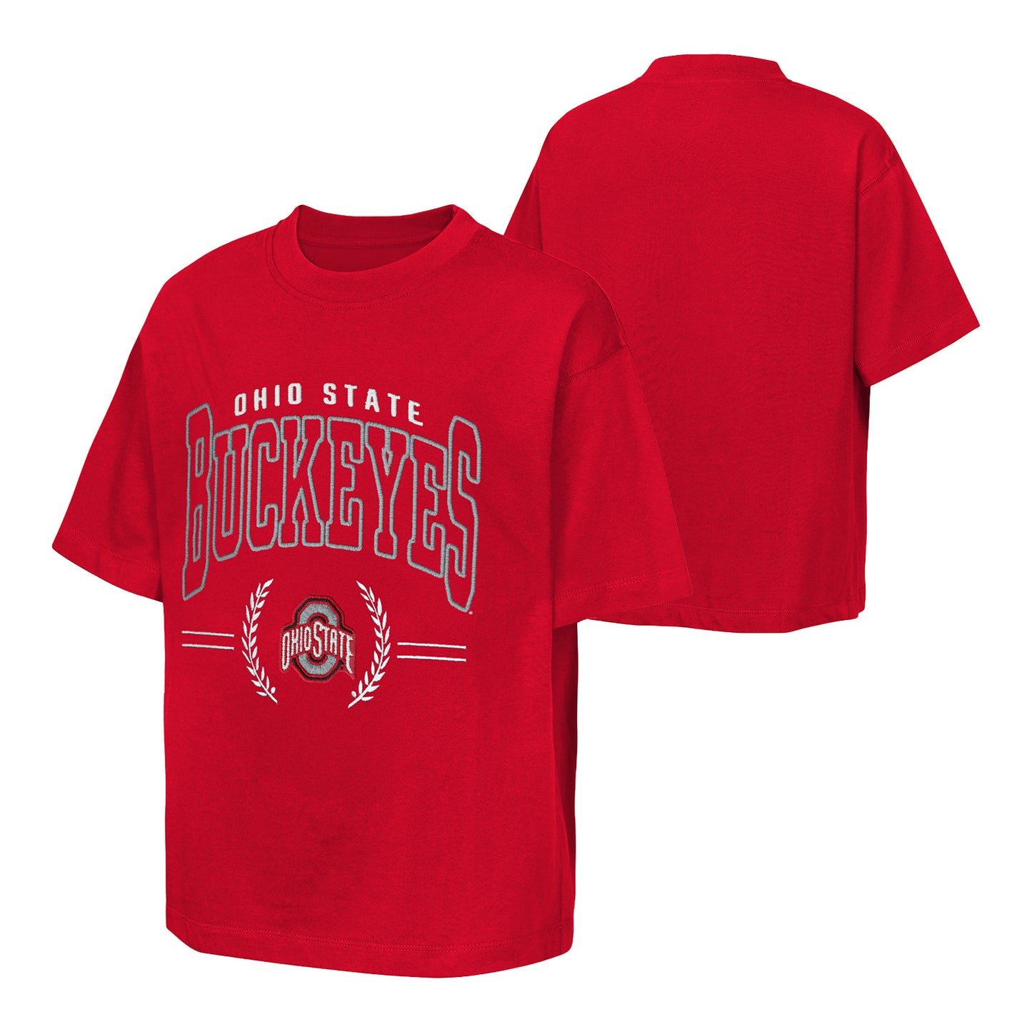 Youth Ohio State Buckeyes World Class T-Shirt - Front and Back View