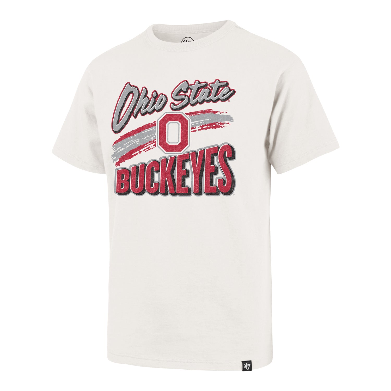 Youth Ohio State Buckeyes 47 Brand Franklin Streak T-Shirt - Front