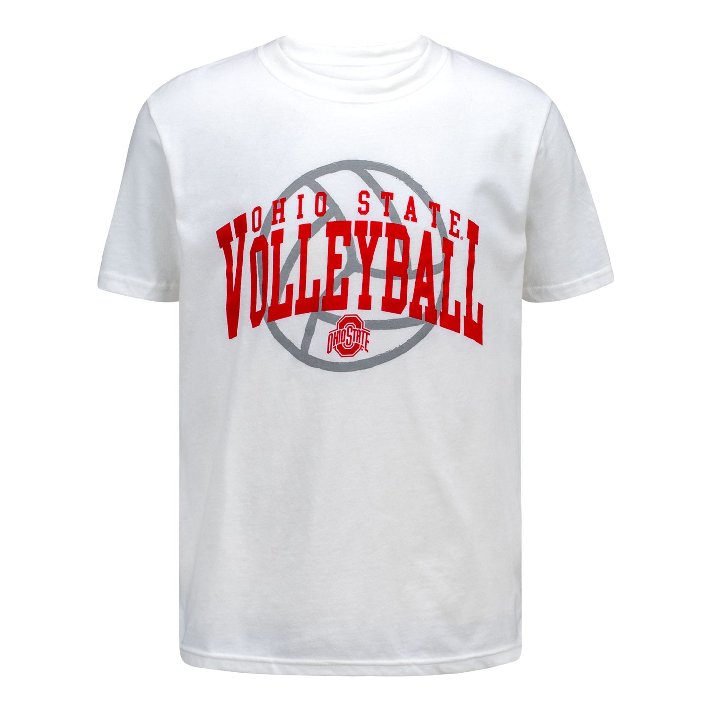 Youth Ohio State Buckeyes Volleyball T-Shirt - Front View