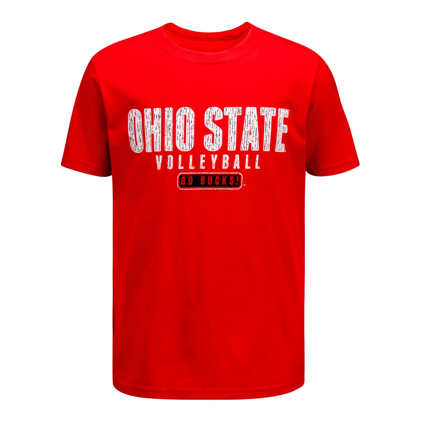 Youth Ohio State Buckeyes Volleyball T-Shirt - Front View