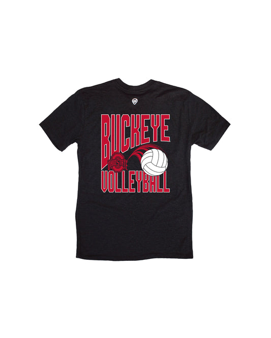 Ohio State Buckeyes Youth Volleyball Where I'm From Tee - Front View