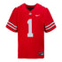 Youth Ohio State Buckeyes Nike Football Game #1 Replica Jersey - In Scarlet - Front View