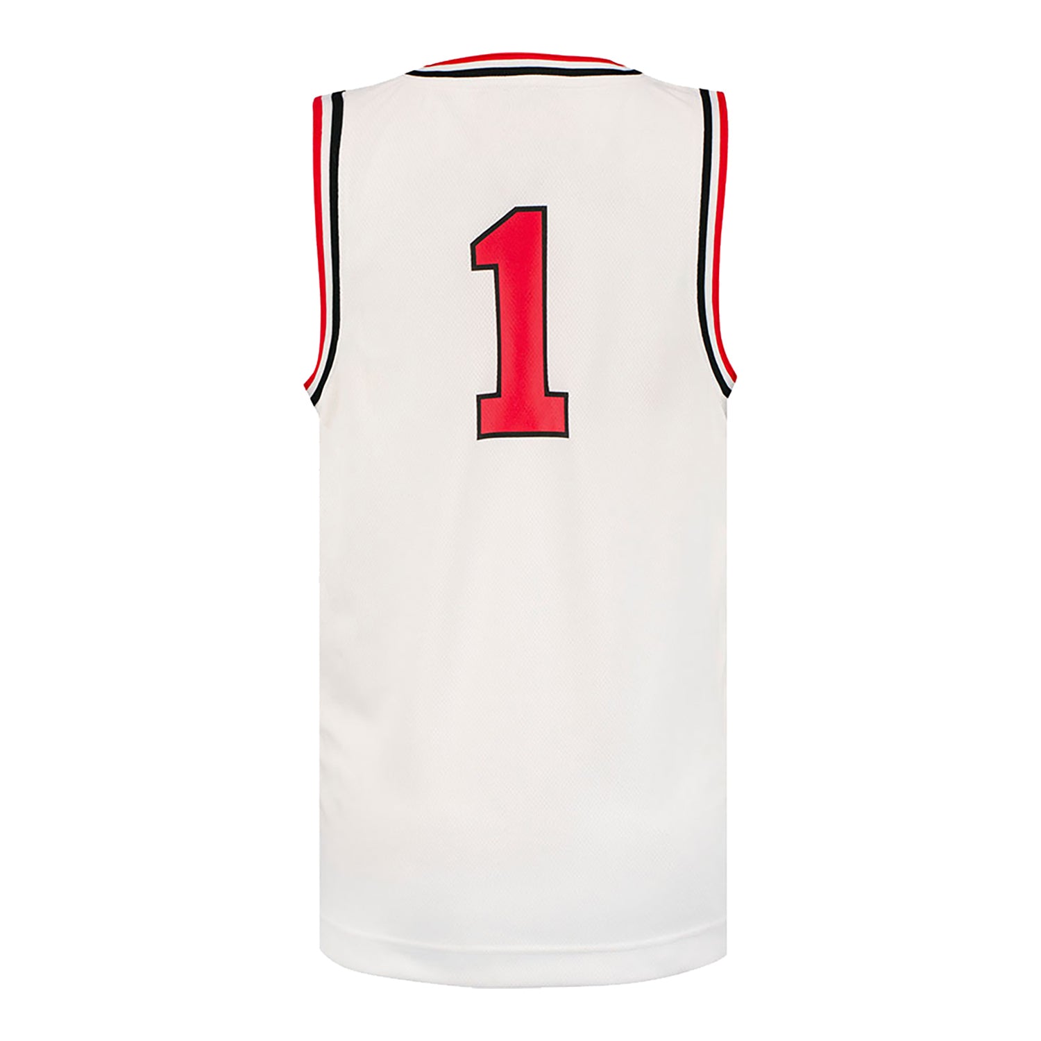 Youth Ohio State Buckeyes Replica Retro Basketball Jersey - In White - Back View