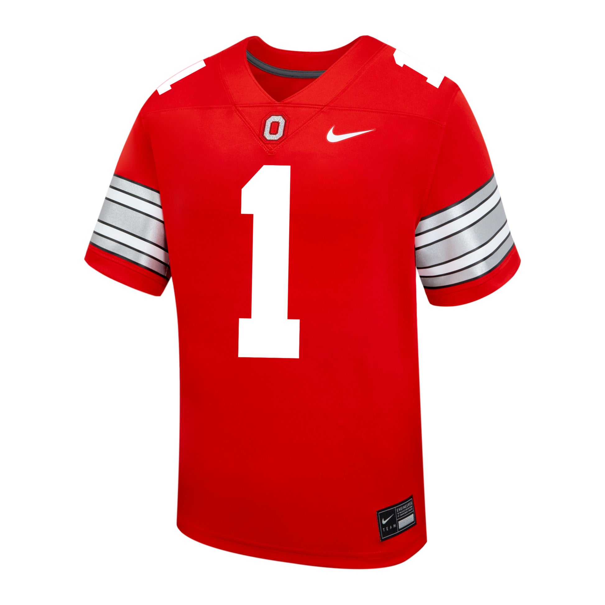 Toddler Ohio State Buckeyes Nike Football #1 Replica Jersey - Front