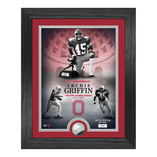 Ohio State Buckeyes Archie Griffin 50th Anniversary Legends Photo Mint